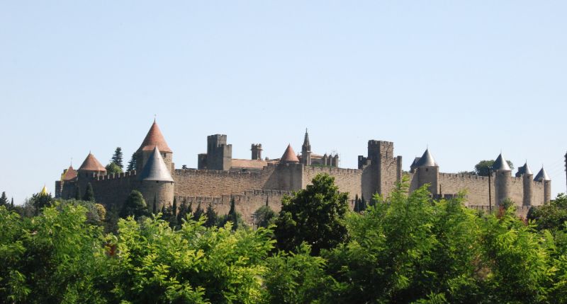 carcassonne cite panoramica exterior