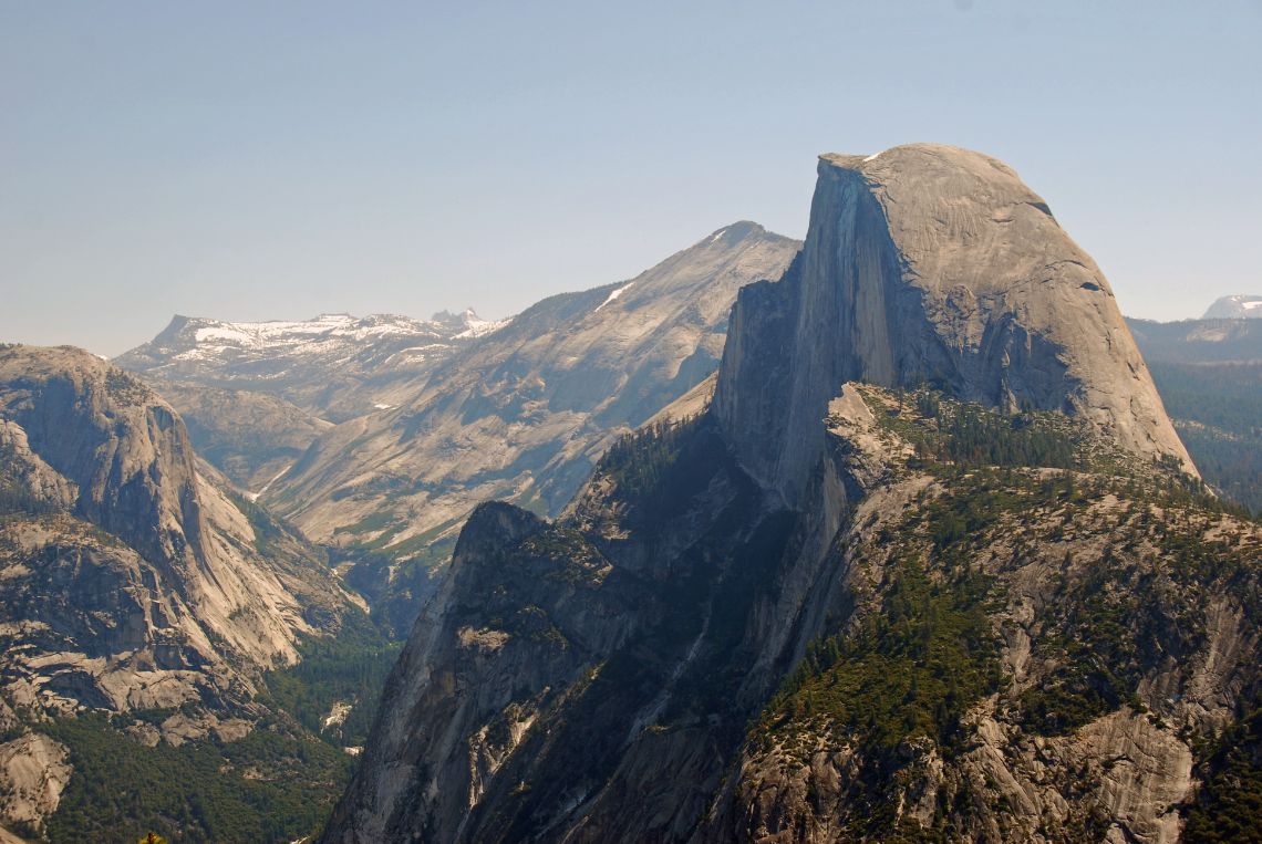 Yosemite National Park - Mirador de Glacier Point, vistas al imponente Half Dome.