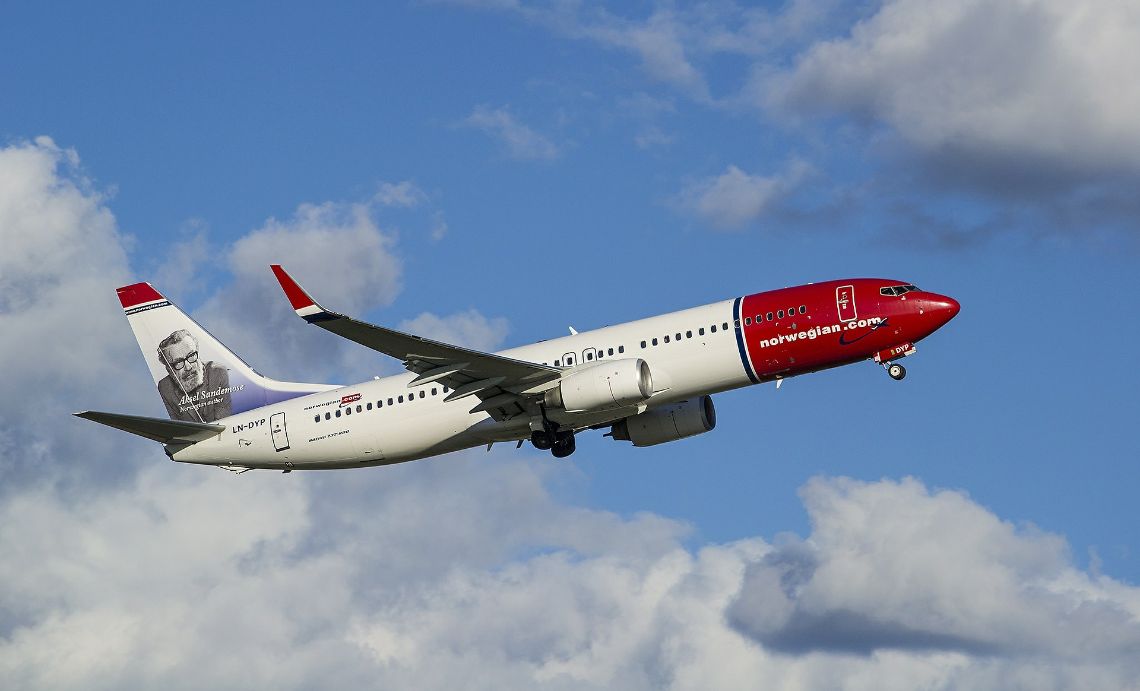 Vuelo Barcelona-Los Ángeles con Norwegian DY7109.