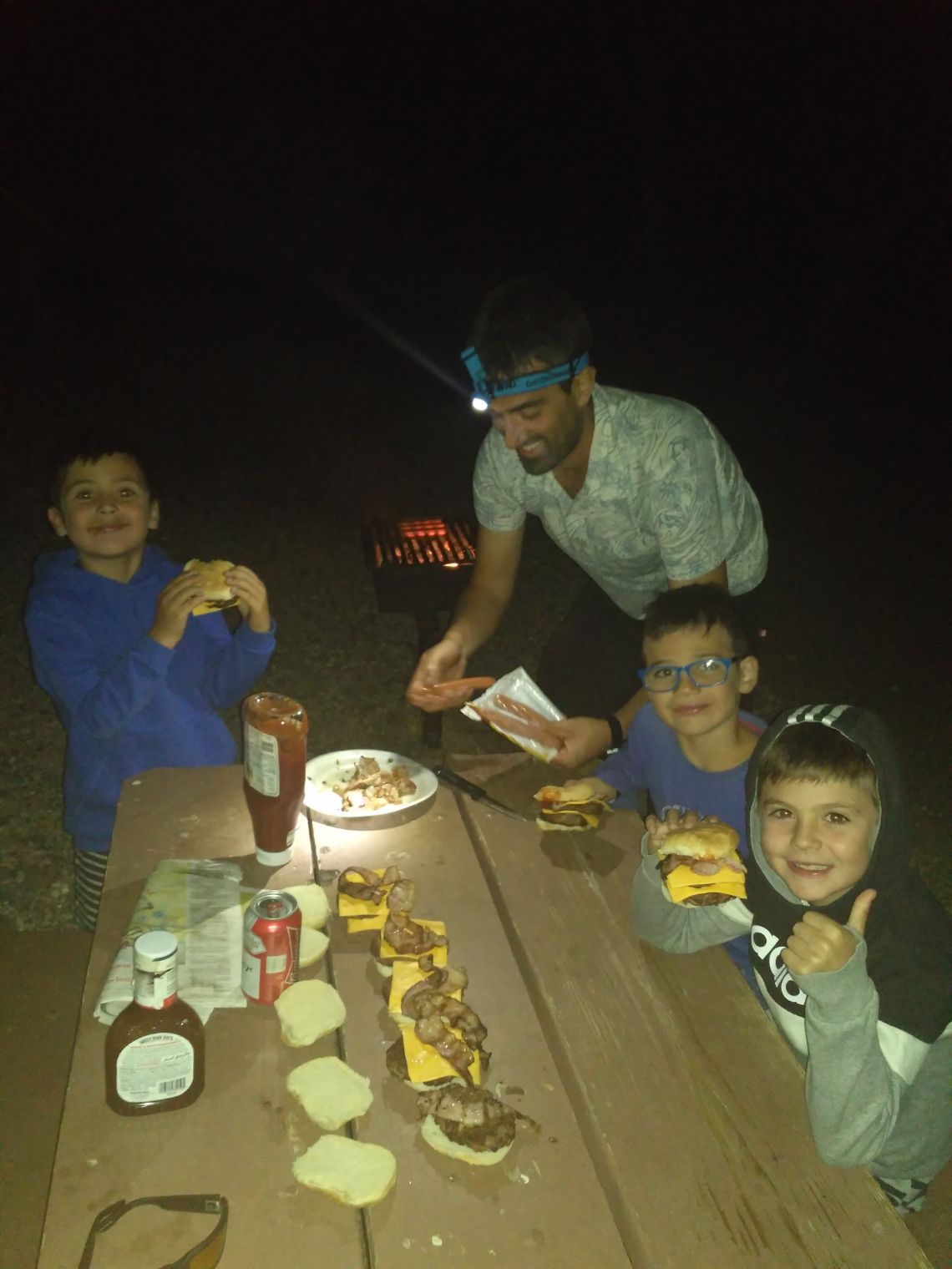 Grand Canyon - barbacoa en el Trailer Village para autocaravanas o RV