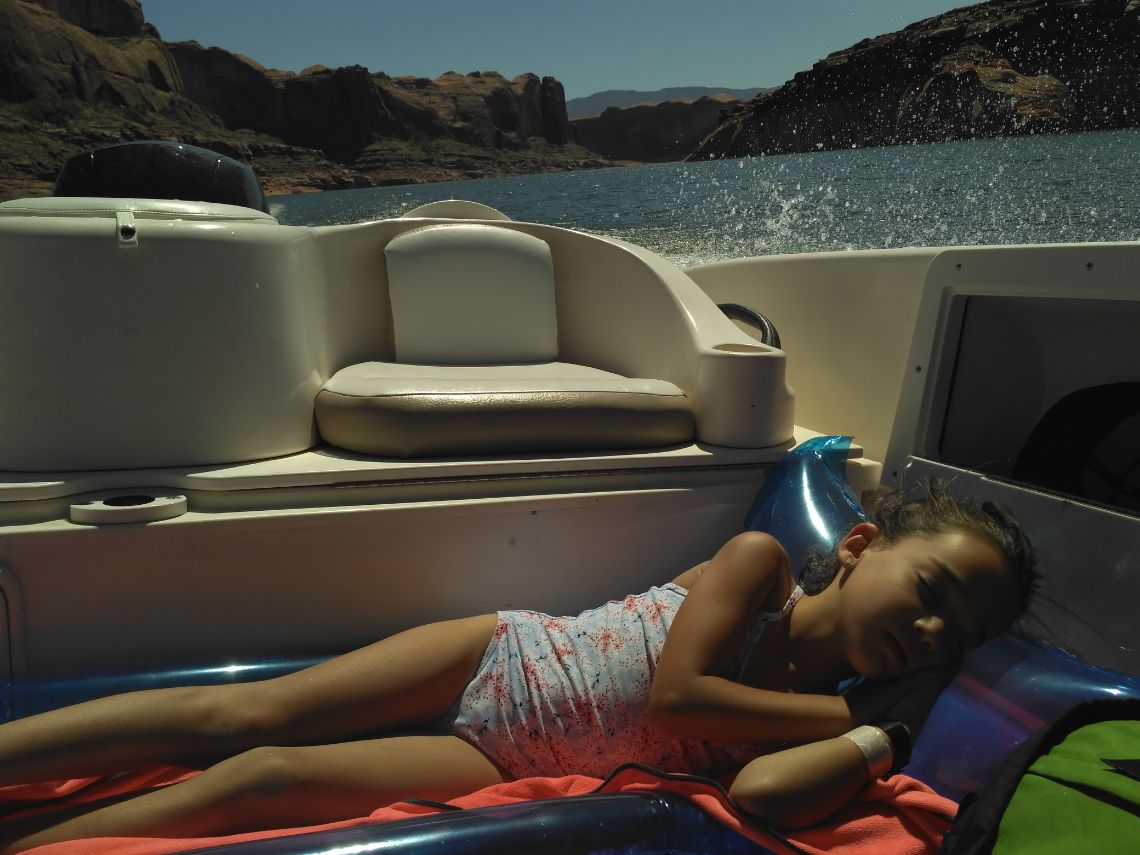 Lake Powell - Visitando el Lago Powell en un powerboat por la zona norte 2.