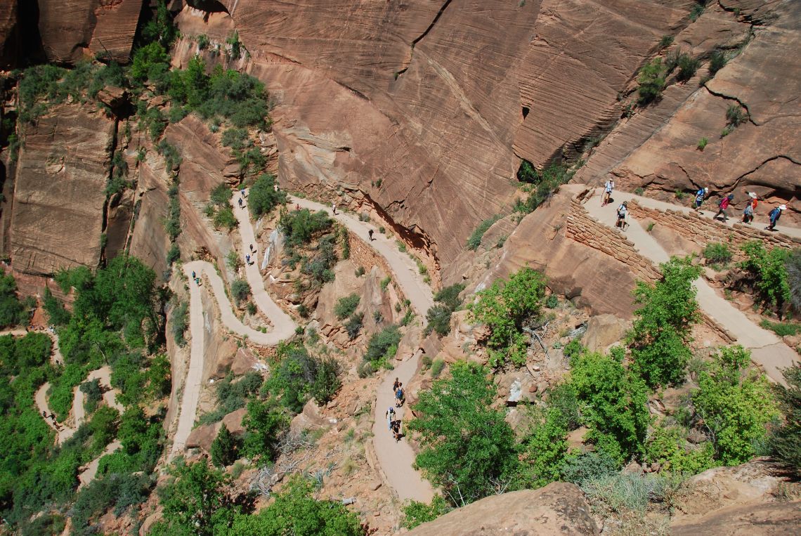 zion national park angels landing 2