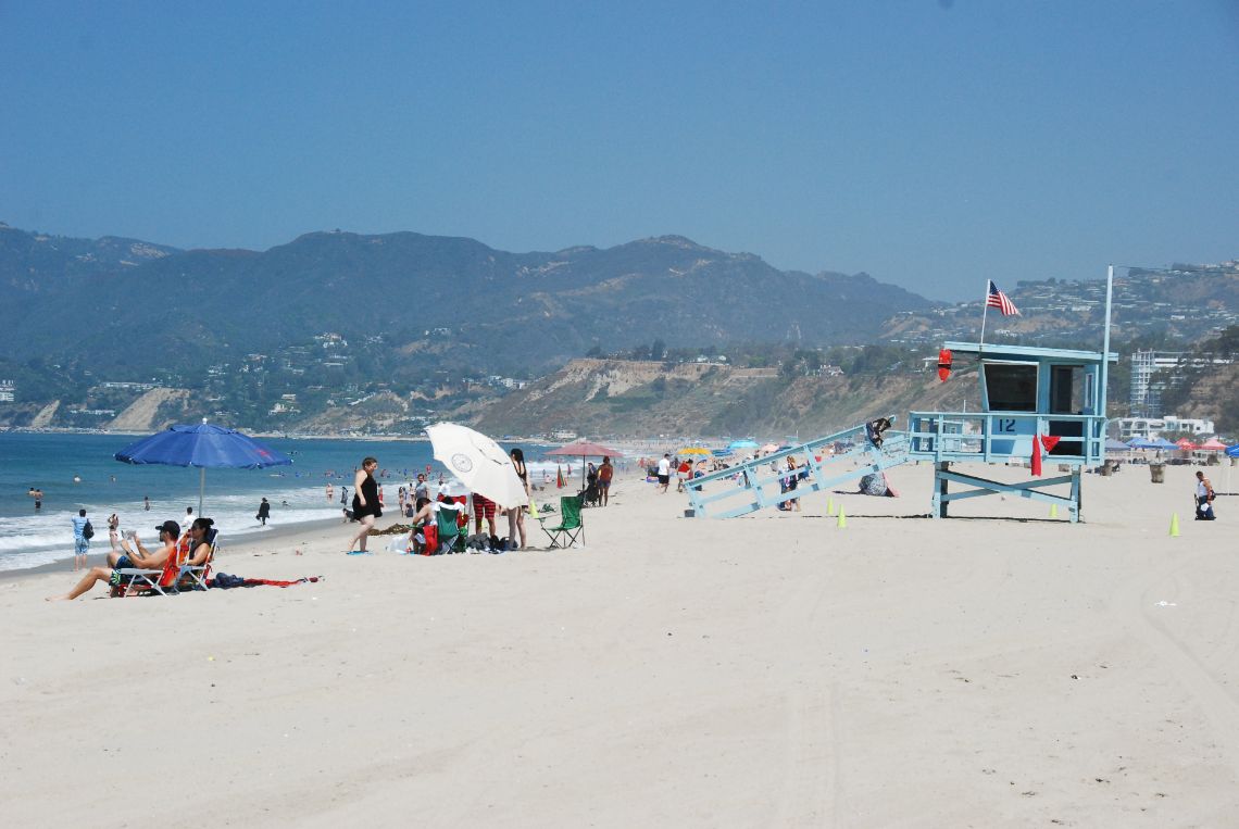 santa monica beach los angeles