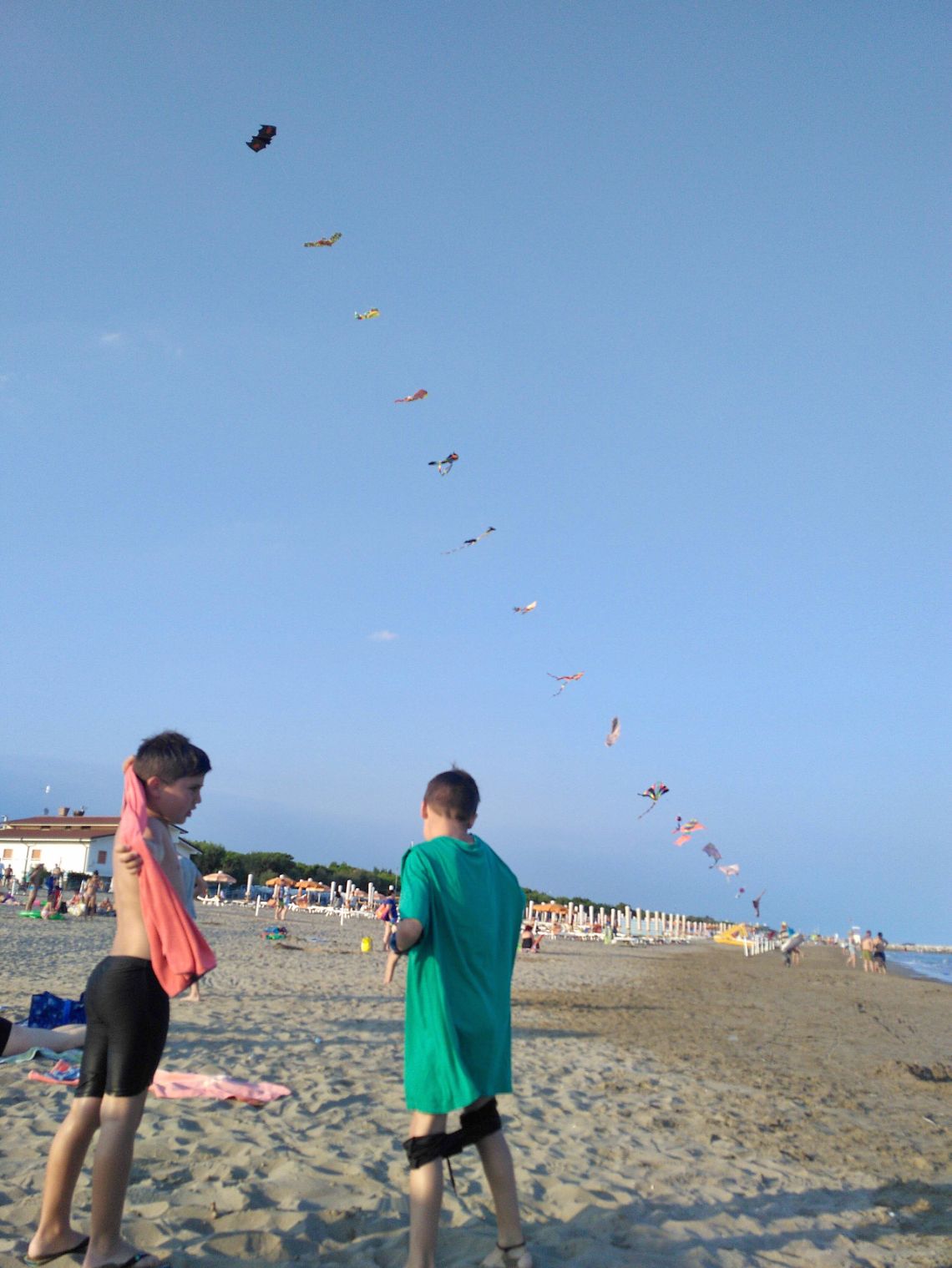 venecia playa cometas