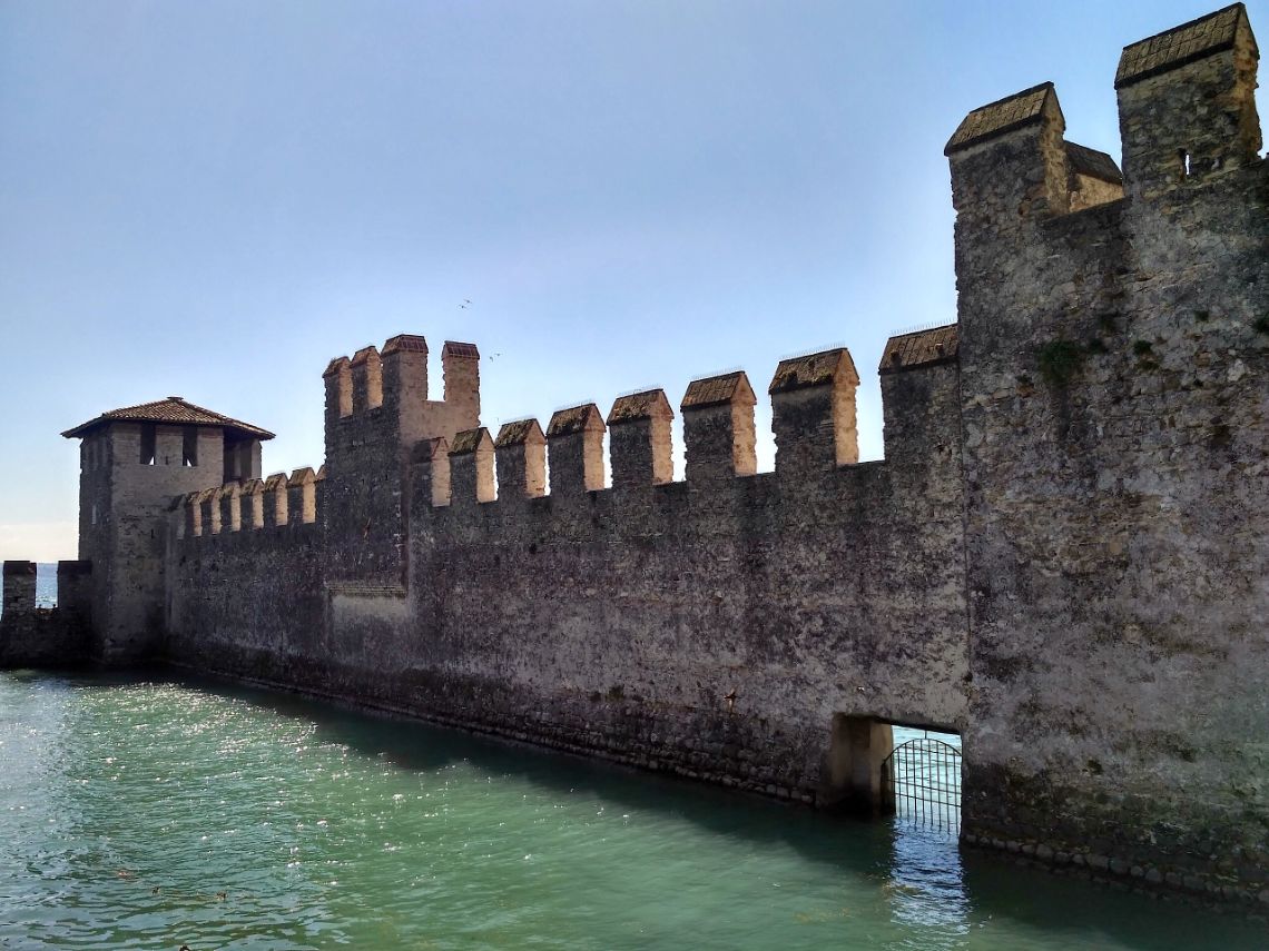 sirmione castillo lago