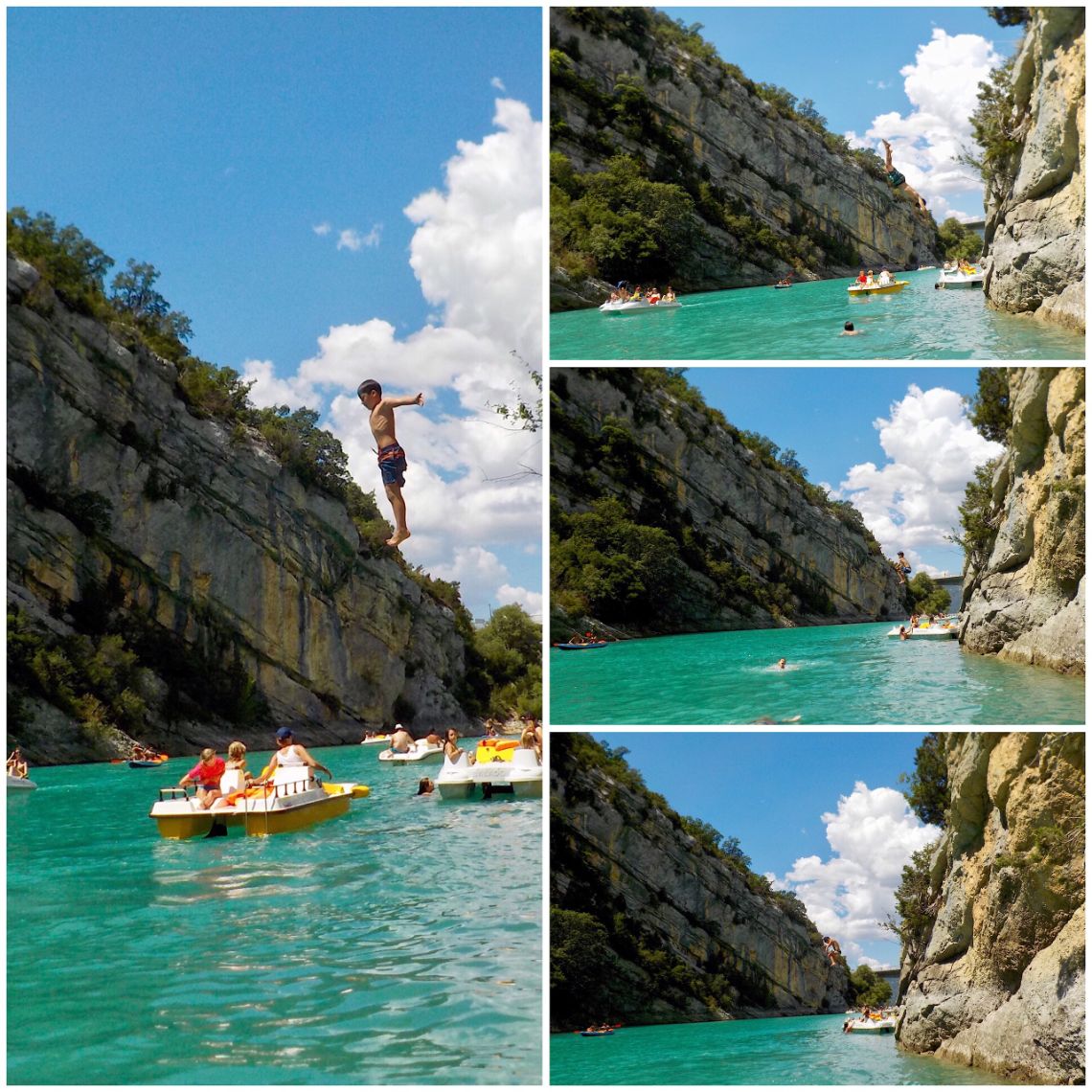 gorges du verdon cliff jumping