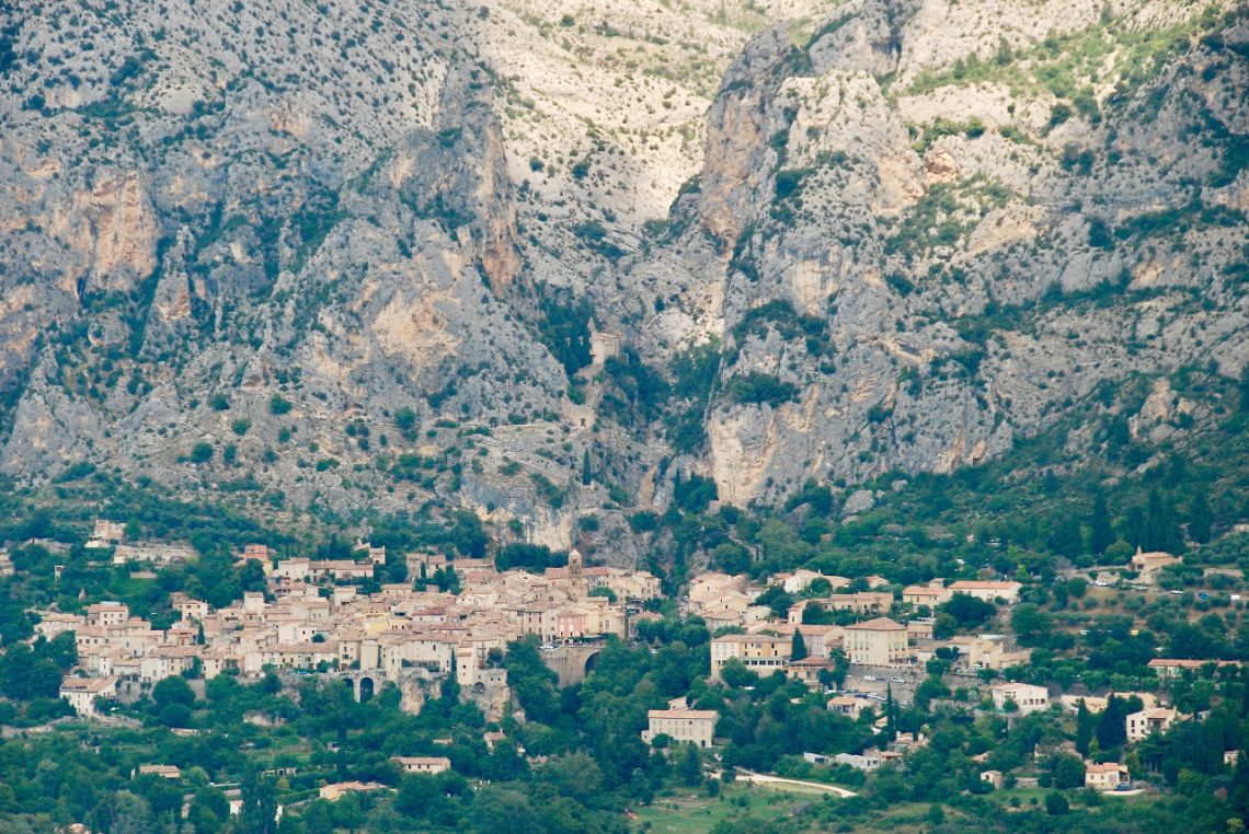 moustiers sainte marie panoramica