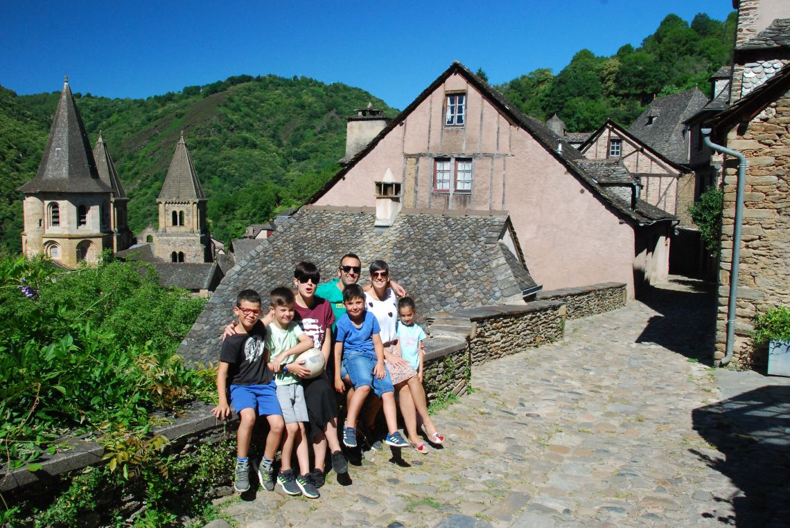 conques vista pueblo