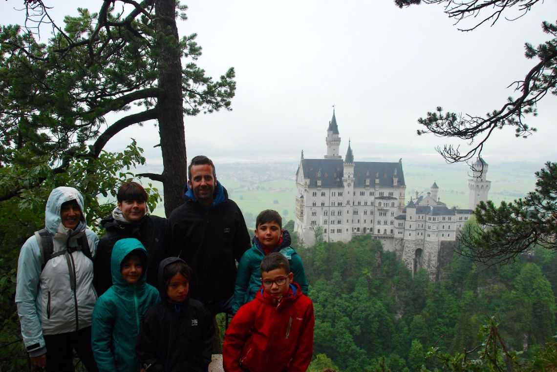 castillo neuschwanstein mirador