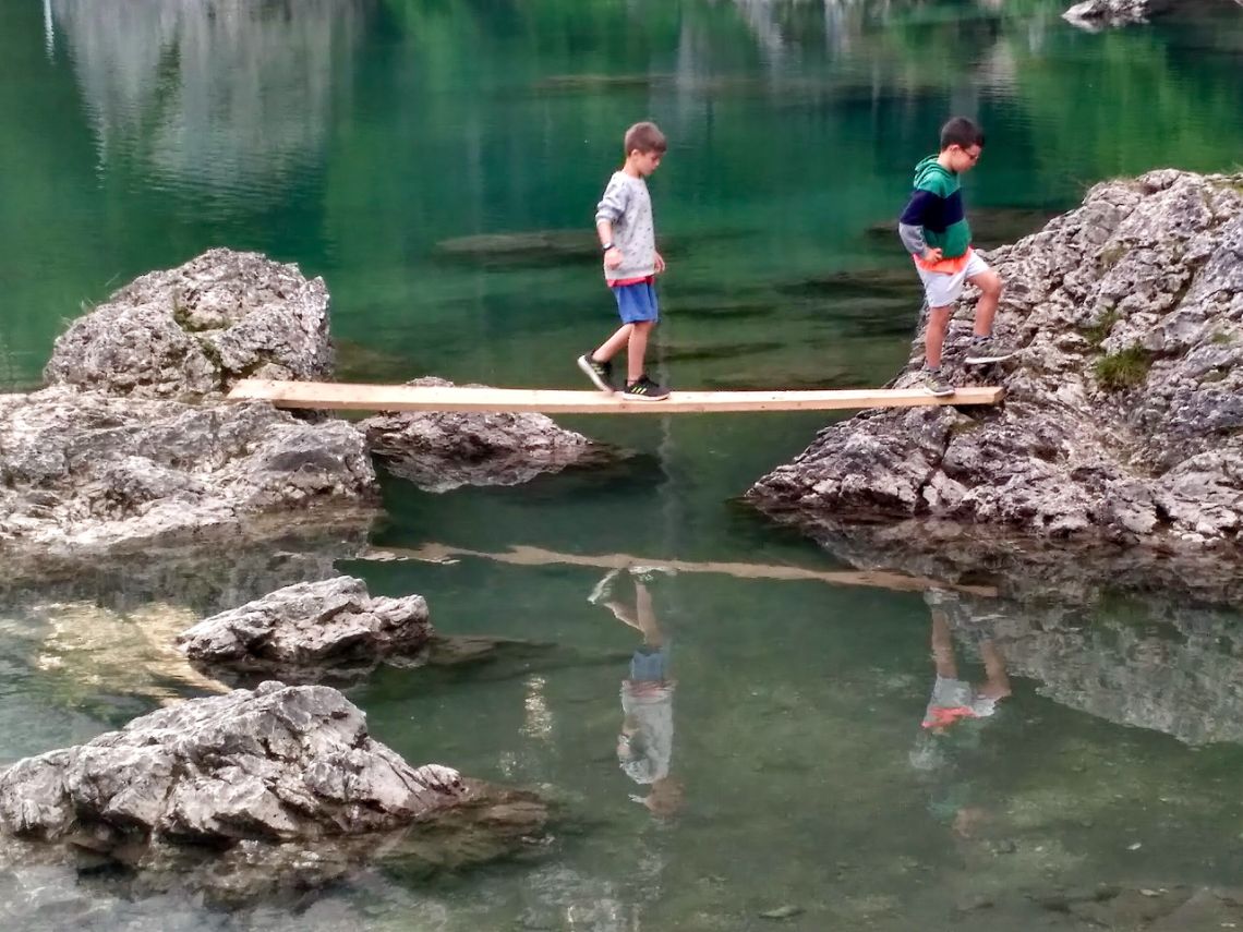lago di braies puente