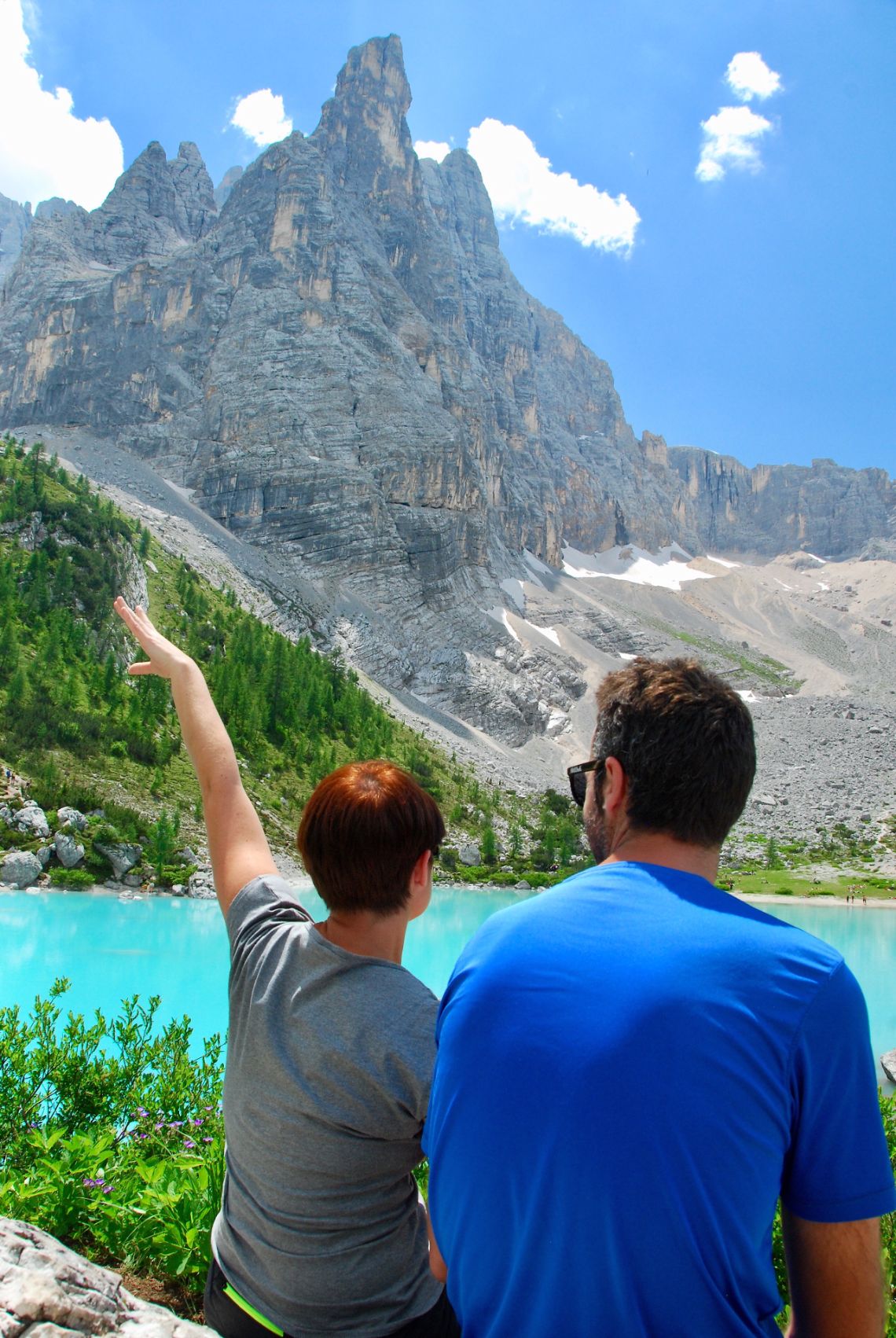 lago di sorapis pareja