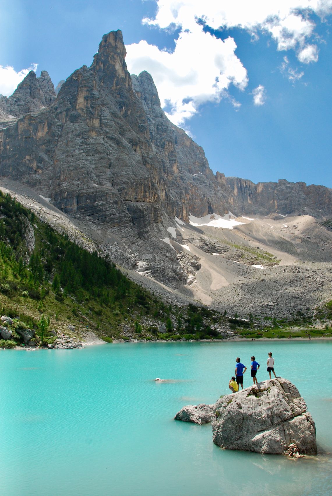 lago di sorapis vista general
