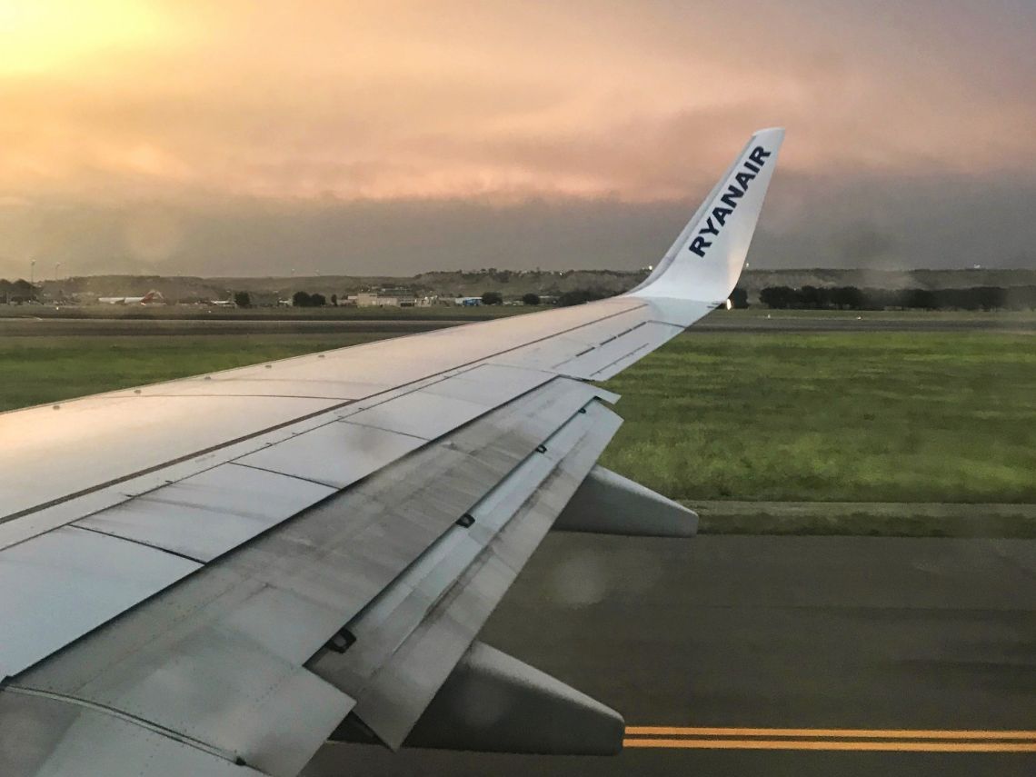 vuelo madrid tanger despegue