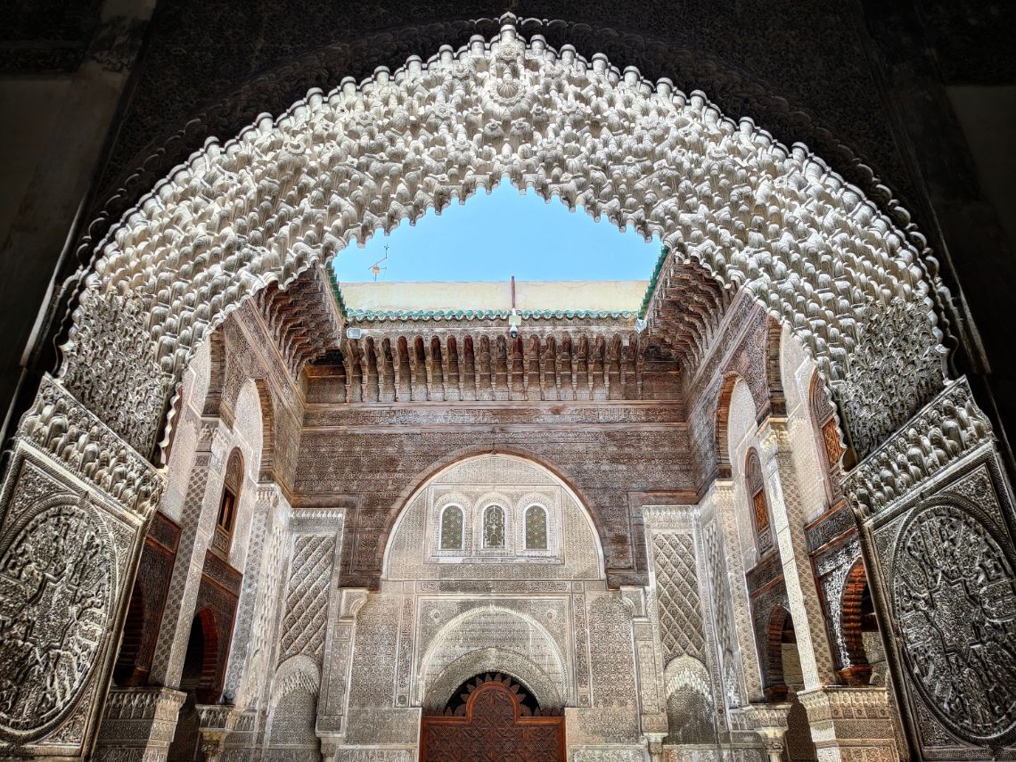 madrasa al attarine fez marruecos