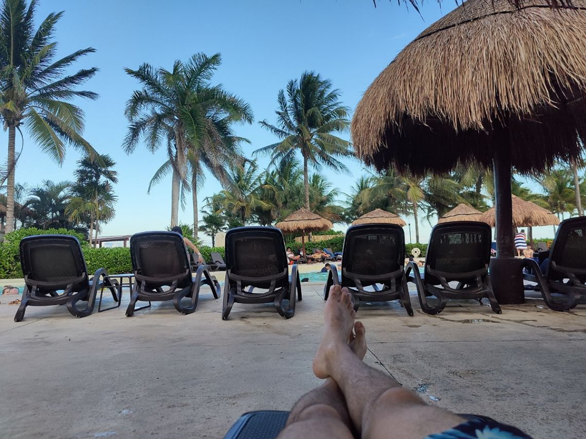 sandos caracol piscina