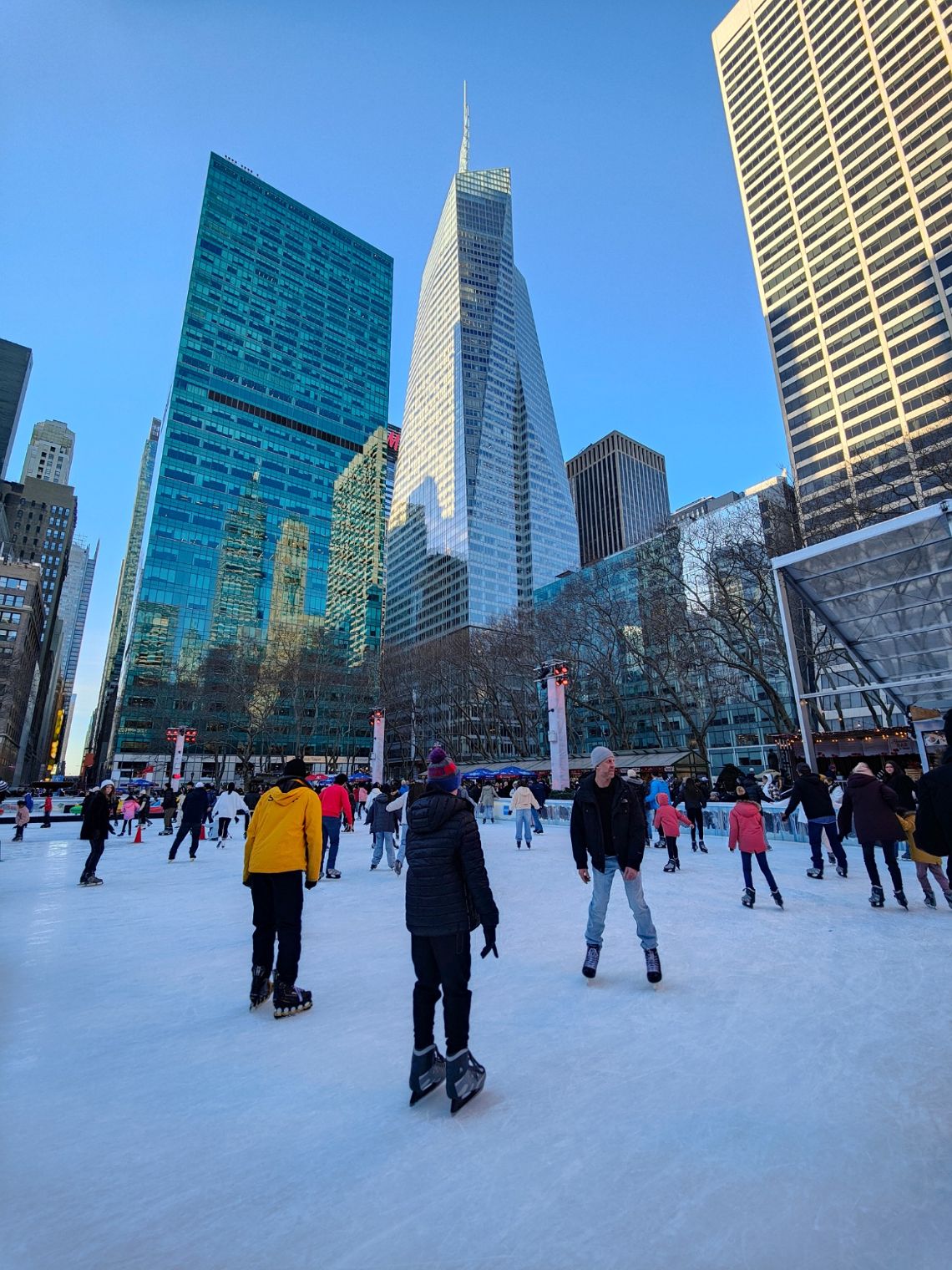 bryan park ice ring nueva york