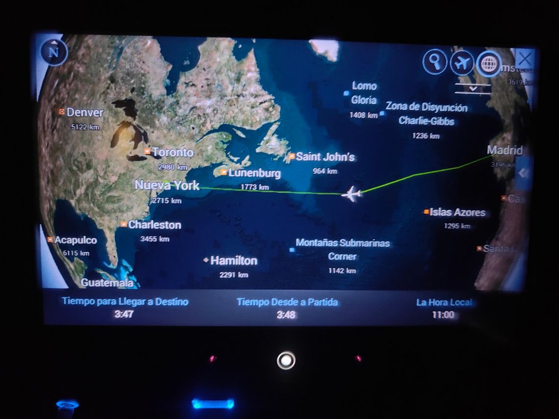 vuelo madrid nueva york