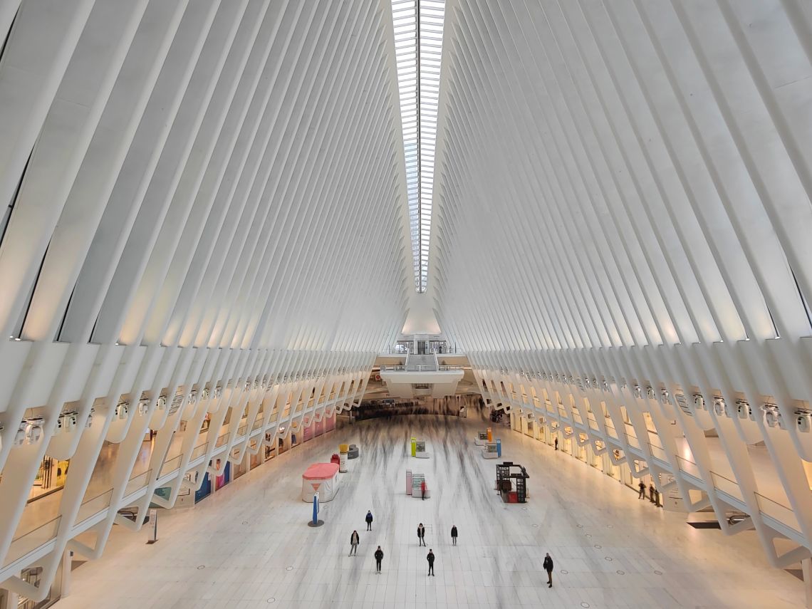 estacion oculus world trade center nueva york