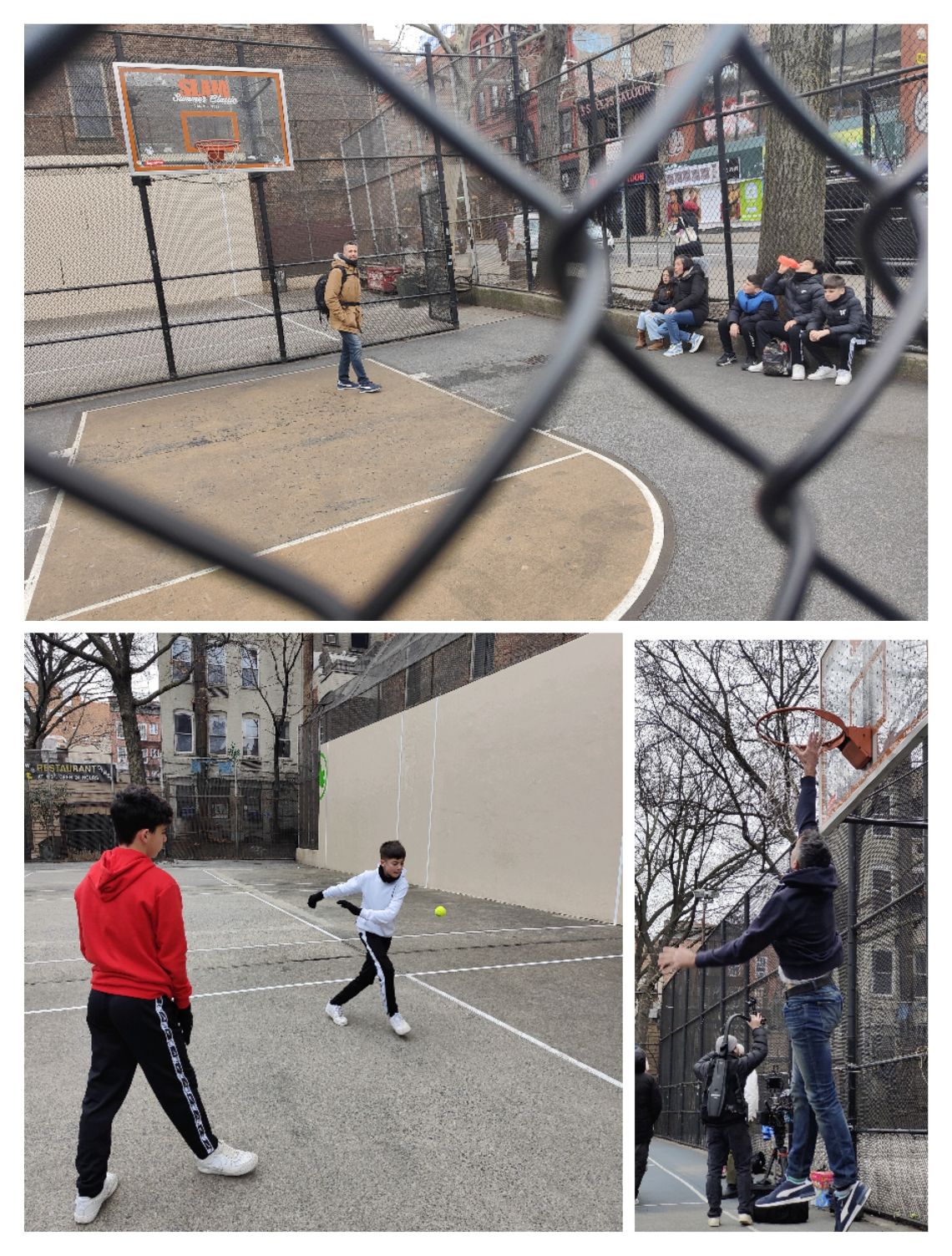 cancha basket the cage nueva york