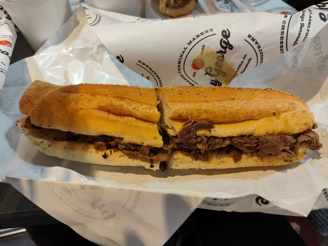 cheesesteak reading terminal market by george filadelfia 2