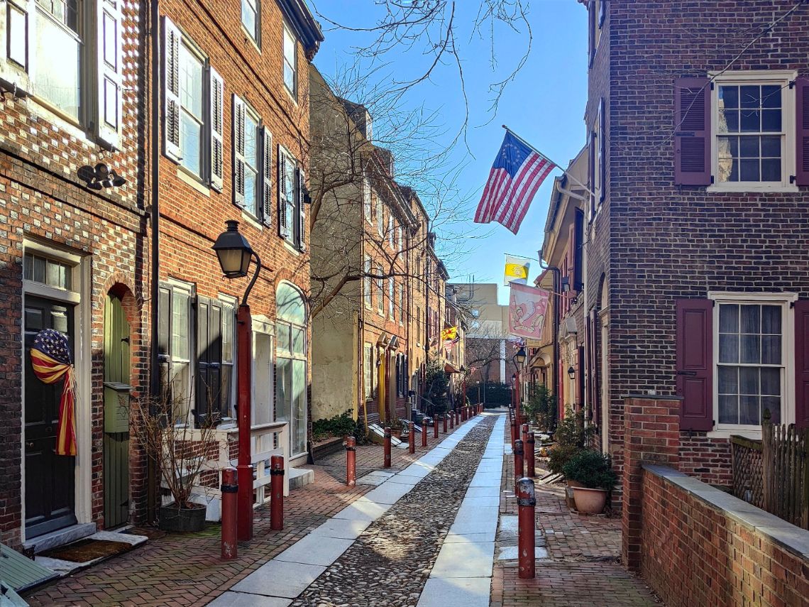 elfreths alley filadelfia