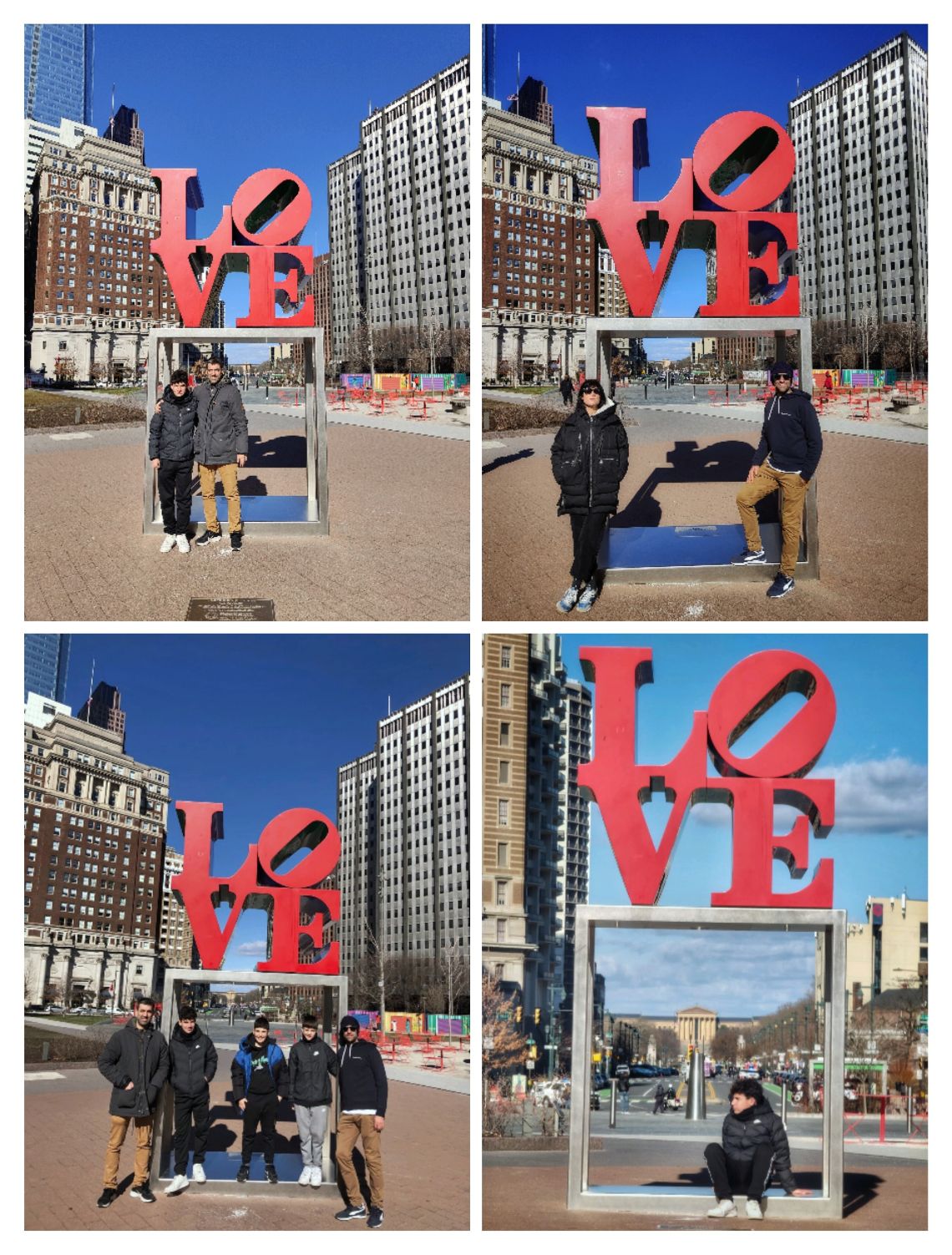 love park jfk plaza filadelfia