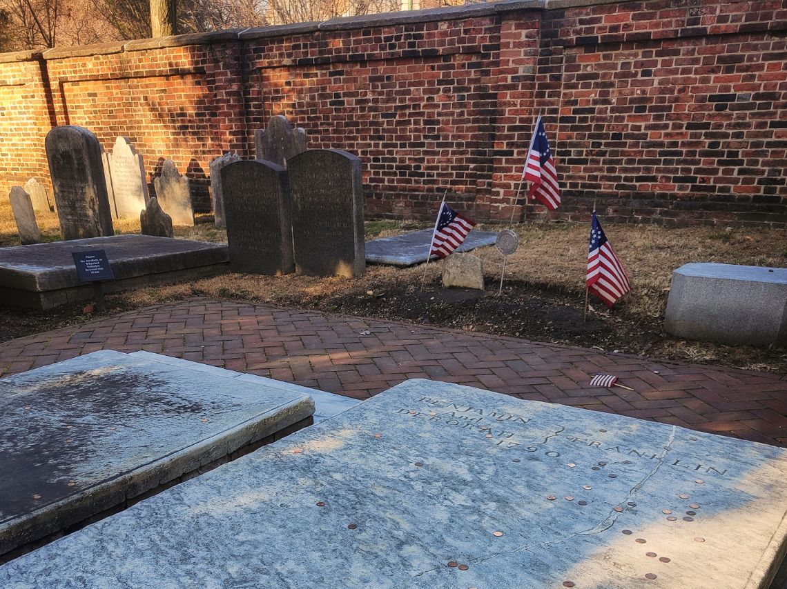 tumba benjamin franklin filadelfia