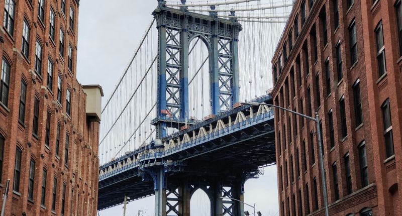 dumbo manhattan bridge view nueva york