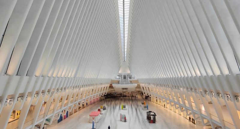 estacion oculus world trade center nueva york