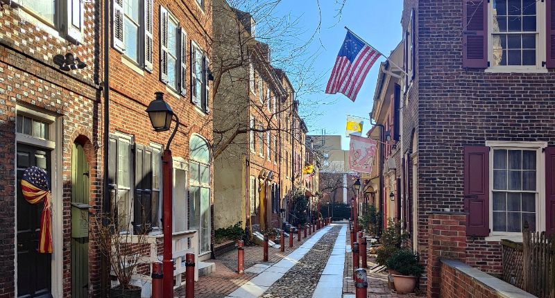 elfreths alley filadelfia