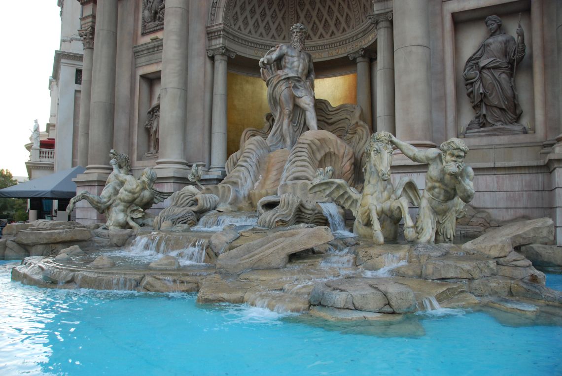 las vegas fontana di trevi