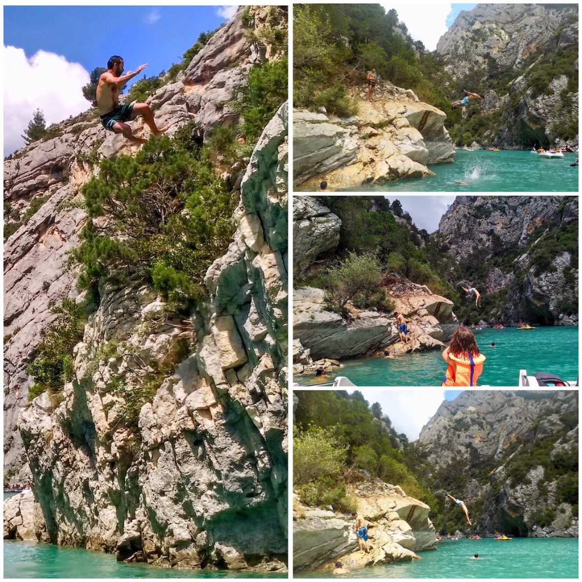 gorges du verdon cliff jumping 2