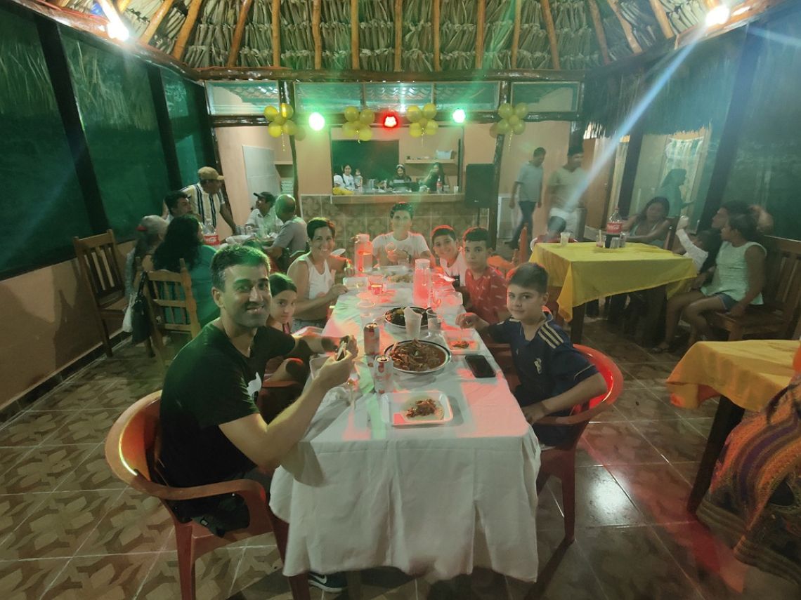 calakmul cabanas cena